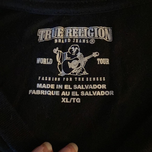 Women’s true religion tee shirt size XL - Picture 3 of 5